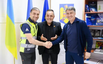 Lucrările la punctul de trecere a frontierei peste Tisa avansează pe partea ucraineană
