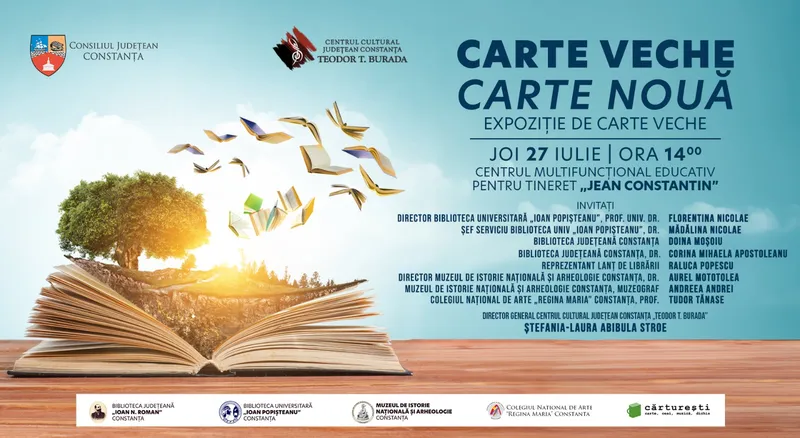 EVENIMENT CULTURAL „CARTE VECHE | CARTE NOUĂ”