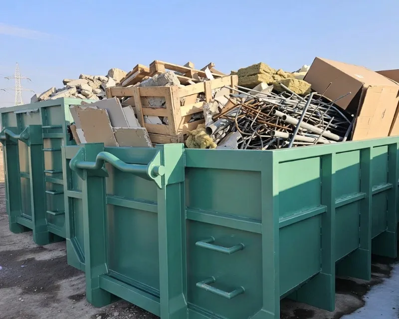 Containere tip Abroll pentru deșeuri voluminoase, municipale și industriale