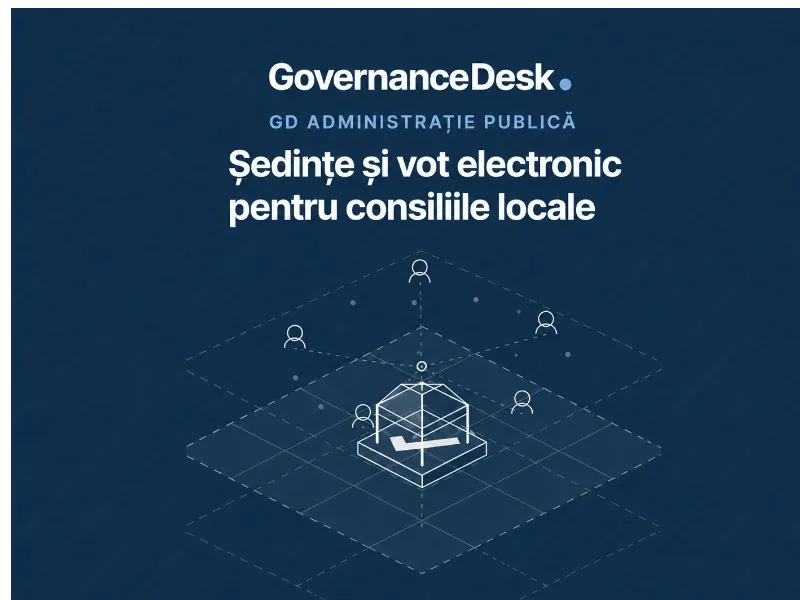 Governence Desk - Platforma votare online pentru consilii locale