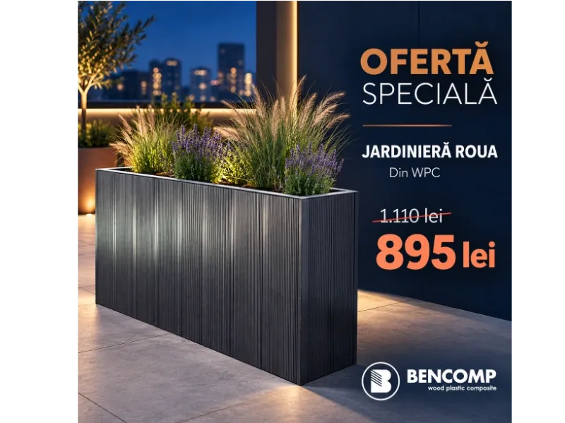Adu un suflu nou terasei tale cu o Ofertă Specială de la Bencomp!