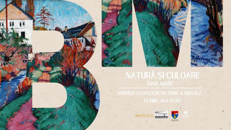 Casa Darvas – La Roche găzduiește expoziția „Baia Mare –  Natură și culoare”