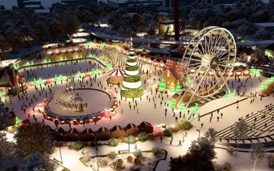 O lună de distracție la West Side Christmas Market!