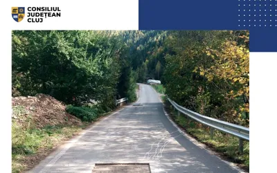 Au demarat lucrările de întreținere pe drumul județean DJ 107T Măguri Răcătău