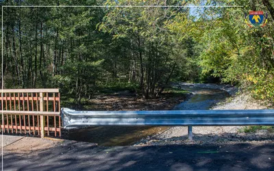 Pod vital pentru trei comune din Vâlcea și Argeș, reparat și consolidat de Regia Județeană de Drumuri Argeș