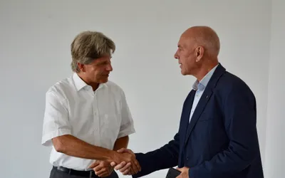 Oficialii Lufthansa au vizitat în premieră Aeroportul Internaţional Braşov!