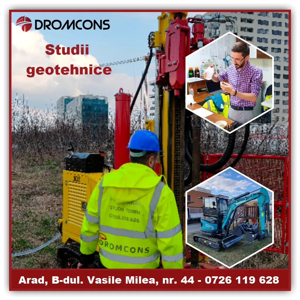 Foraje geotehnice de adancime si laborator autorizat in constructii