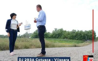 Constructor botoșănean pentru modernizarea drumului județean  Viișoara – Viișoara Mică – Coțușca