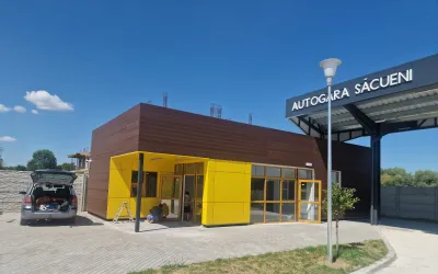 Autogară la Săcueni | Au fost finalizate lucrările