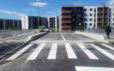 Noul pod peste Peța din zona Feldioarei se deschide circulației –  lucrările au fost finalizate