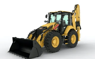 Buldoexcavator CATERPILLAR - modelul 2021 !!!