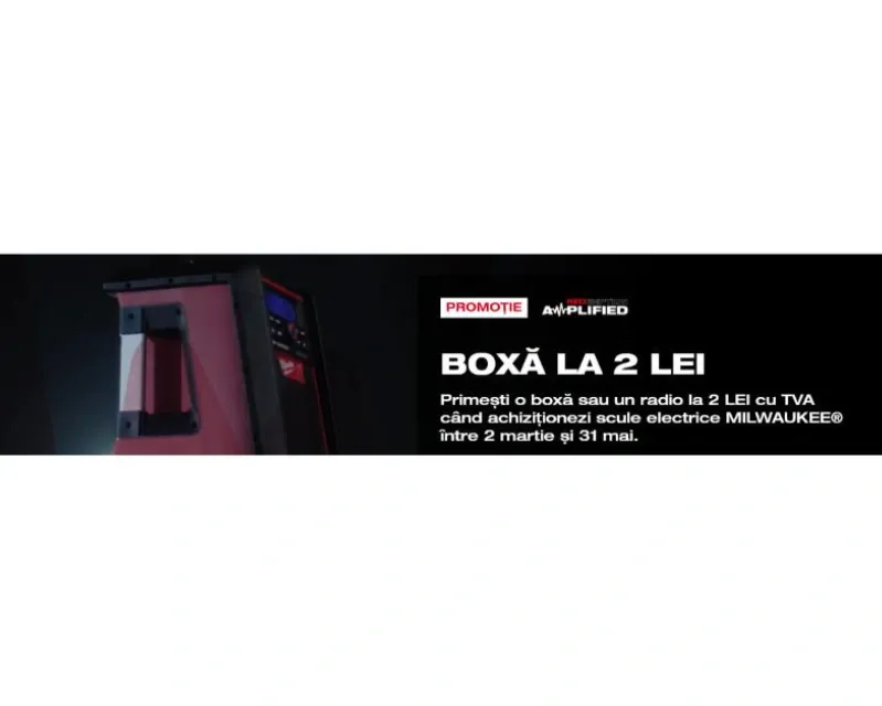 Promotie la Achizitia Scule Electrice Milwaukee
