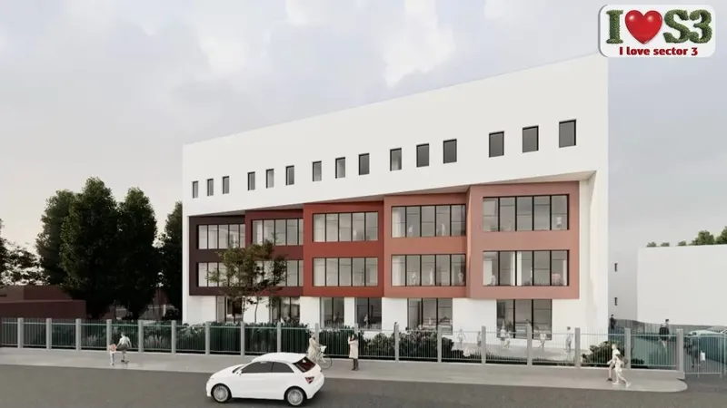 Transformare radicală pentru corpul vechi  al Școlii Gimnaziale Nicolae Labiș  Lucrările, aproape de final!