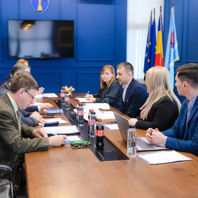 Consiliul de Strategie și Coordonare Economică al Județului Maramureș – prima întâlnire oficială