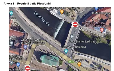 Restricții de circulație în zona centrală