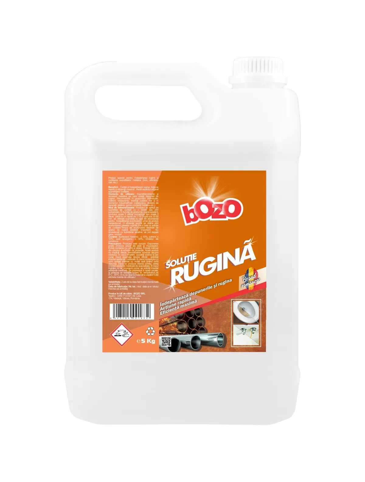 SOLUTIE ANTI-RUGINA 5 KG