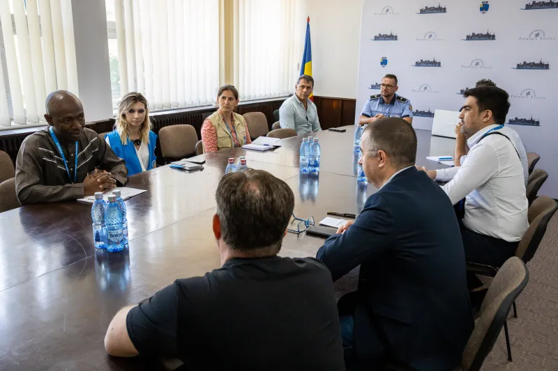 La sediul Primăriei Municipiului Tulcea a sosit o delegație din partea ONU