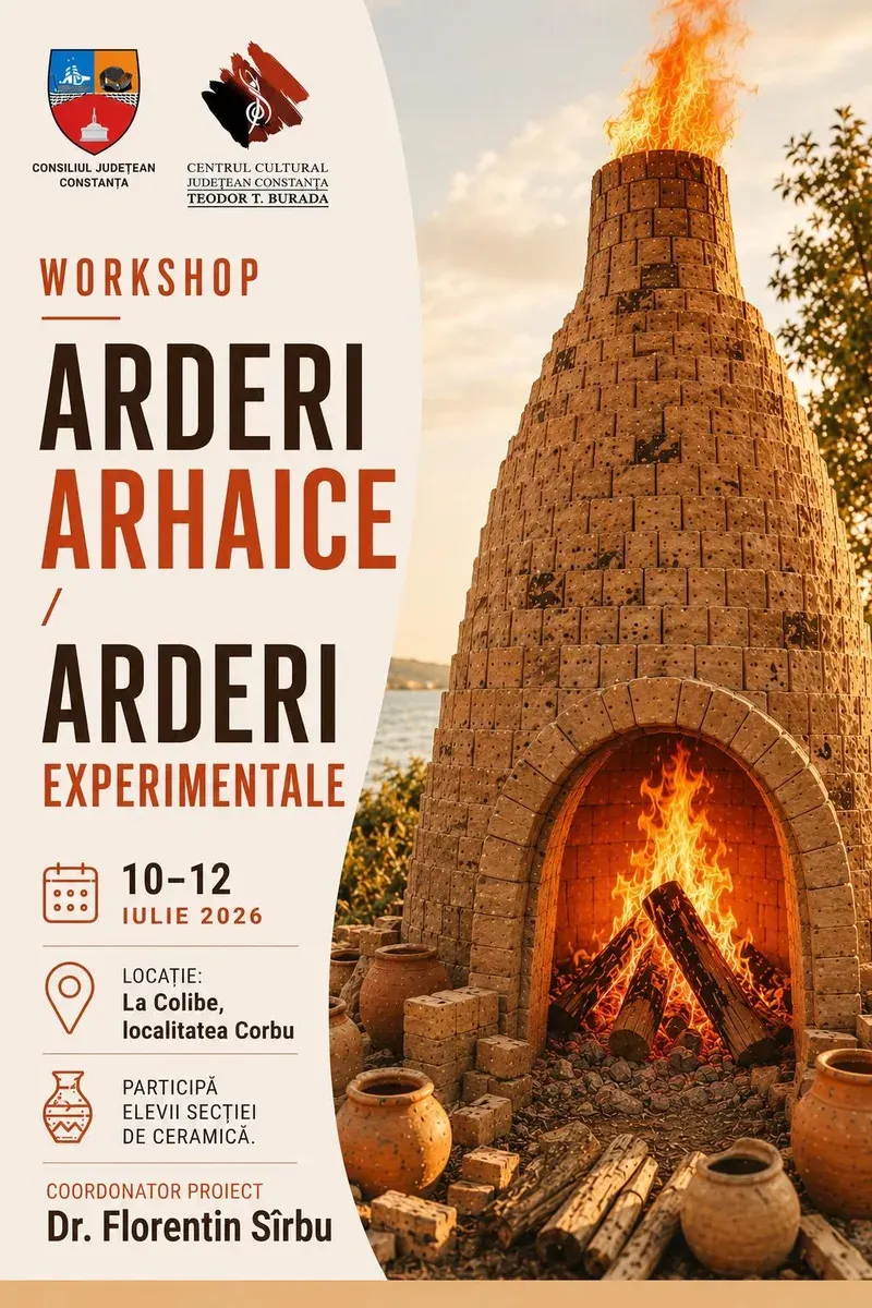 Workshop „Arderi Arhaice / Arderi Experimentale” — ediția 2026, 10–12 iulie, La Colibe (Corbu)