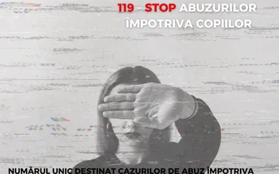 Numărul unic destinat cazurilor de abuz împotriva copiilor – 119, apelat de 5.653 de clujeni