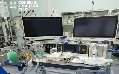 Noi echipamente medicale pentru Institutul Inimii, cu sprijinul financiar al Consiliului Județean Cluj