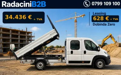 FIAT Ducato Heavy cu benă basculabilă trilaterală Scattolini