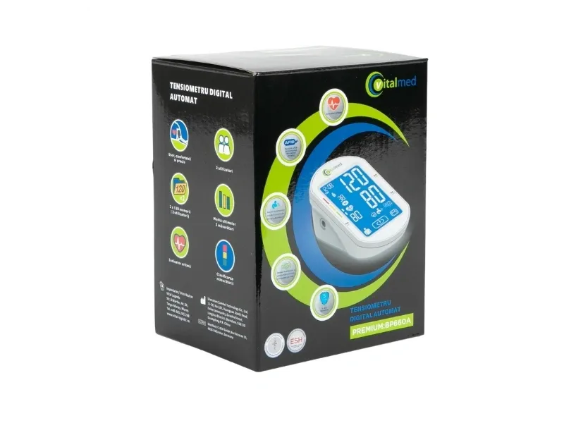 Tensiometru digital de brat VitalMed Premium - BP660A
