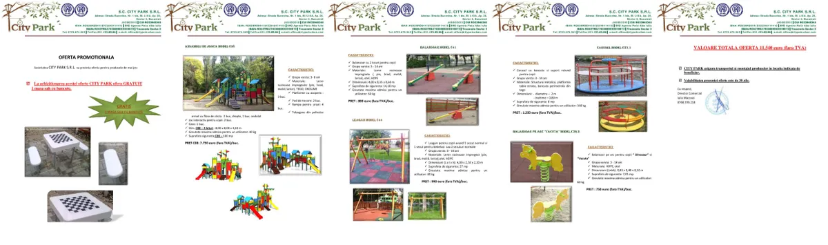 Oferta Promotionala City Park