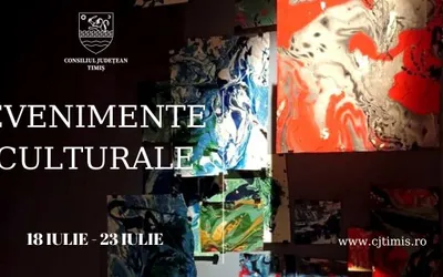 Calendarul săptămânal al evenimentelor culturale în organizarea instituțiilor CJ Timiș