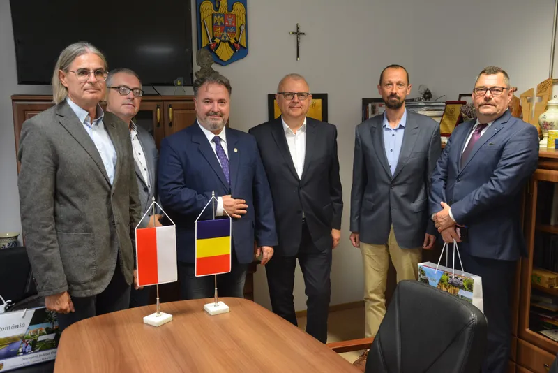 COMUNICAT DE PRESĂ  Delegație din Polonia, în vizită la Consiliul Județean Cluj
