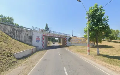 Trafic rutier închis temporar la intrarea în Deva dinspre Sântuhalm (17 iunie 2026)