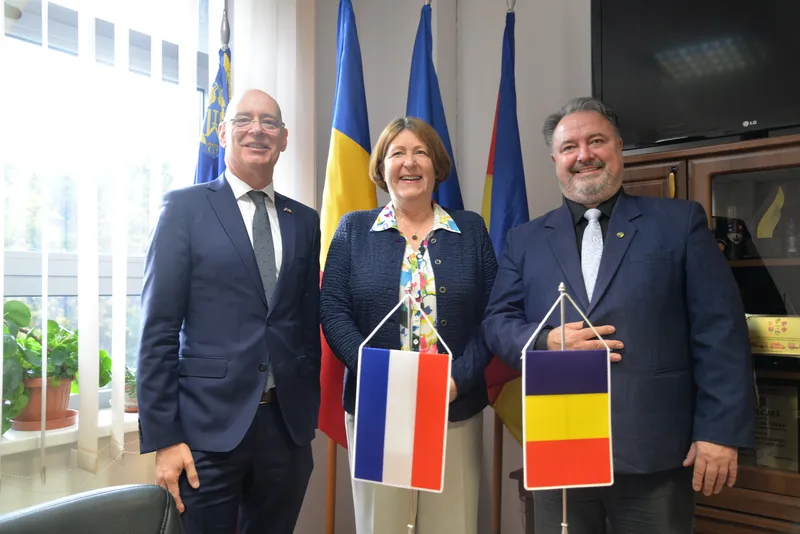 Noul Ambasador al Regatului Țărilor de Jos în România, în vizită la Consiliul Județean Cluj