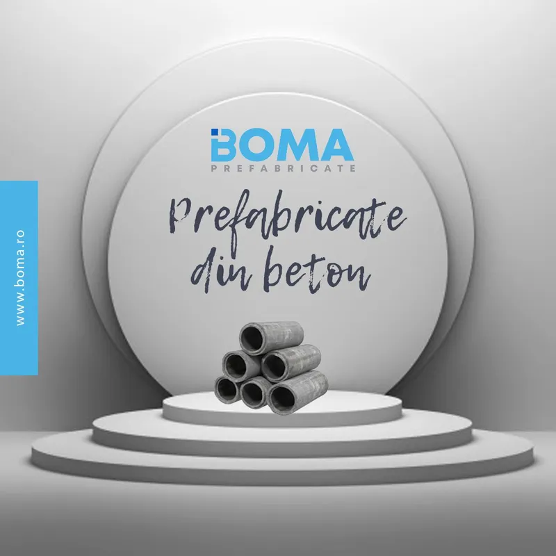 Soluții SMART pentru proiectele de infrastructură apă și canalizare:  Prefabricate din beton vibropresat BOMA