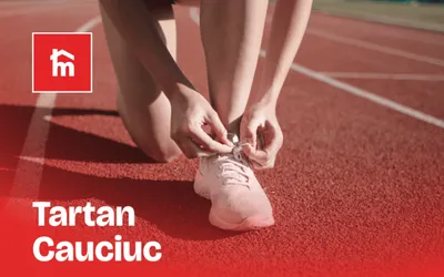 Terenuri Sport din Tartan Cauciuc + Trasaje GRATUITE