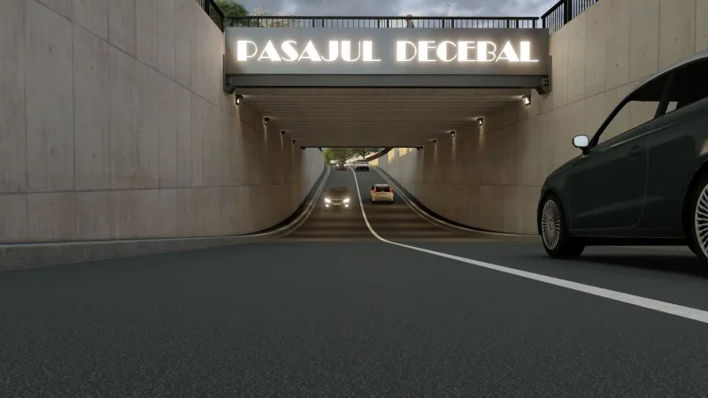 Se pregătesc planurile pentru Pasajul Decebal. Strada T. Vladimirescu spre centură va avea patru benzi