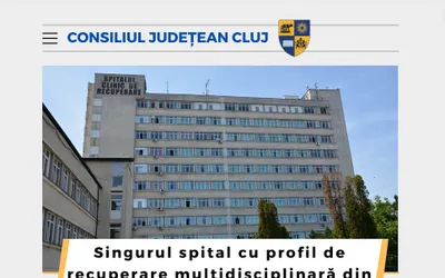 Singurul spital cu profil de recuperare multidisciplinară din Transilvania a fost reacreditat