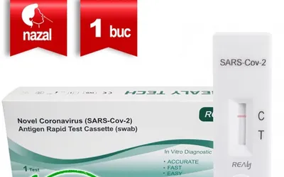 Test Rapid Antigen COVID-19 Saliva Triplex 1 Buc