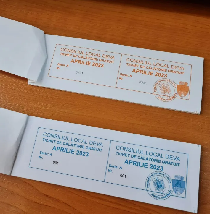În atenţia pensionarilor din municipiul Deva și a altor categorii de persoane care beneficiază de tichete de călătorie gratuite pentru transportul public local!