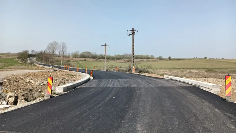 Drumul județean Oșorhei – Copăcel | Stadiul lucrărilor