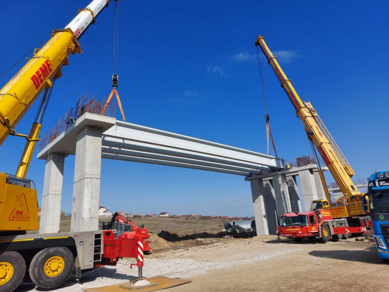 Stadiul lucrărilor la Inelul Rutier Metropolitan