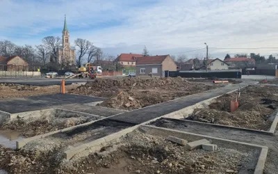 Avansează lucrările la Parcul Rectorului din Episcopia Bihor