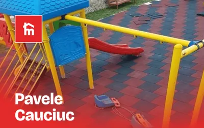 Pavele cauciuc pentru Spații de Joacă