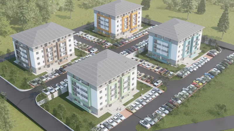 Primăria Comunei Miroslava a depus o cerere de finanțare pentru construcția a 160 de apartamente