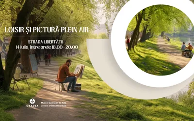 „Loisir și pictură plein air” la Casa Darvas: pasionații de artă au  ocazia să picteze alături de artiștii băimăreni