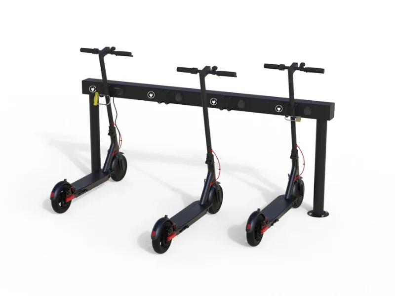 Statie incarcare trotinete electrice-alimentata la retea