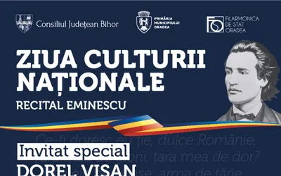 Spectacol extraordinar dedicat poetului național Mihai Eminescu, cu ocazia Zilei Culturii Naționale