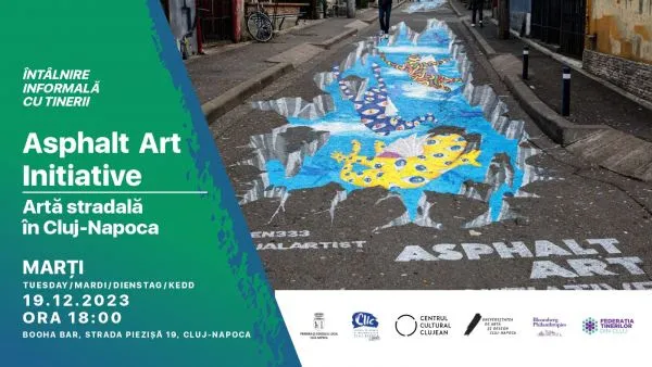 Prezentarea proiectului ”Asphalt Art Initiative Cluj-Napoca”