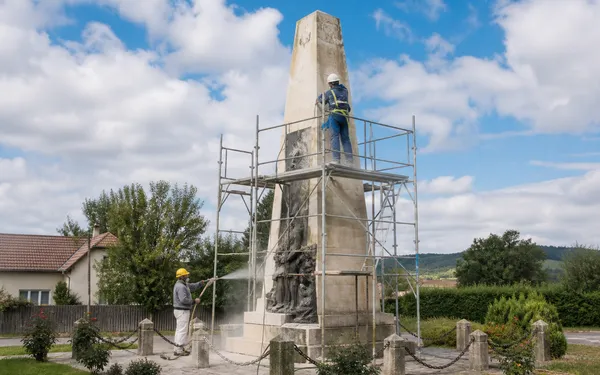 Monumentul Răscoalei de la Bobâlna, reabilitat cu fonduri de la Consiliul Județean Cluj