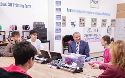 Vrancea, Viziune, Viitor! Imprimante 3D pentru școlile din Vrancea