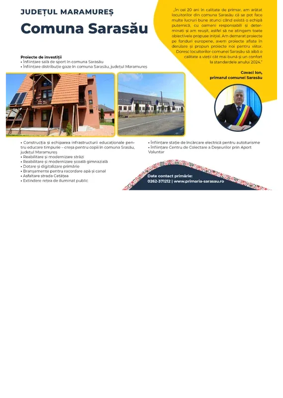 PRIMĂRIA SARASĂU