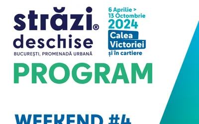 27-28 APRILIE: WEEKEND SPECTACULOS LA „STRĂZI DESCHISE, BUCUREȘTI – PROMENADĂ URBANĂ”
